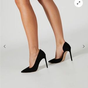 Tony Bianco Alyx  Black Surde Heels- sold elsewhere